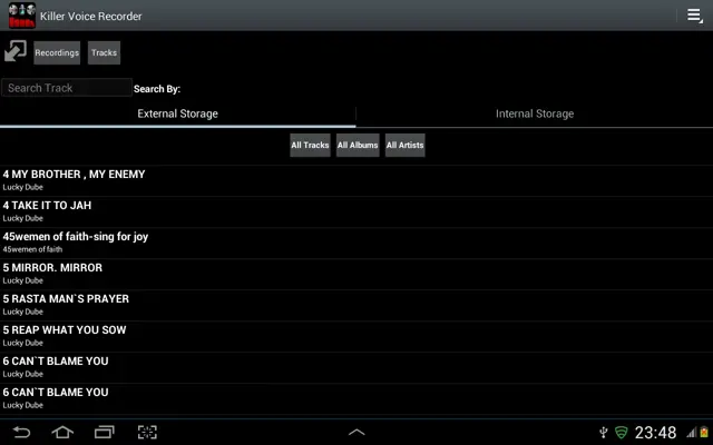 Killer Voice Recorder android App screenshot 9