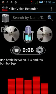 Killer Voice Recorder android App screenshot 23